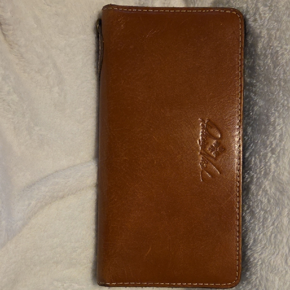 Patricia Nash Tan Leather Wallet